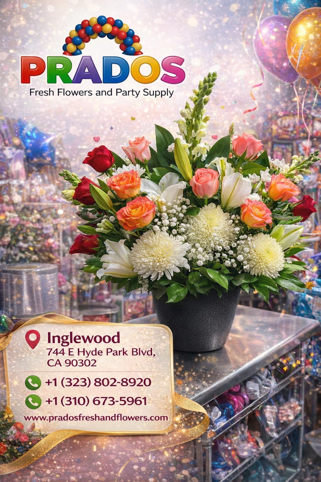 Ramo Buchón de Rosas